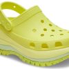 Crocs (WMNS) Classic Crush Clogs “Fluorescerend Groen” 207988-76M