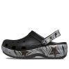 Crocs (WMNS) Classic Crush Disco Clog “Zwart” 208123-0C4