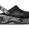 Crocs (WMNS) Classic Crush Disco Clog “Zwart” 208123-0C4