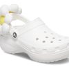 Crocs (WMNS) Classic Flower Clogs “Wit” 209236-90H