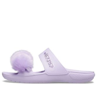 Crocs (WMNS) Classic Fur Sure Slip-On Sandalen “Lilac” 207405-530