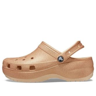 Crocs (WMNS) Classic Glitter Clogs “Oranje” 207241-2DS