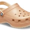 Crocs (WMNS) Classic Glitter Clogs “Oranje” 207241-2DS