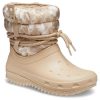 Crocs (WMNS) Classic Neo Puff Luxe Boots “Beige Wit” 207312-2E9