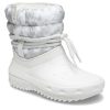 Crocs (WMNS) Classic Neo Puff Luxe Boots “Wit Grijs” 207312-1CR