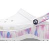 Crocs (WMNS) Classic Platform Dream Clog “Wit Paars” 207580-94S