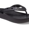 Crocs (WMNS) Classic Platform Flip “Zwart” 207714-001