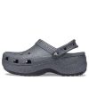 Crocs (WMNS) Classic Platform Glitter II Clog “Zwart” 207770-001