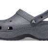 Crocs (WMNS) Classic Platform Glitter II Clog “Zwart” 207770-001