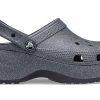 Crocs (WMNS) Classic Platform Glitter II Clog “Zwart” 207770-001