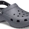 Crocs (WMNS) Classic Platform Glitter II Clog “Zwart” 207770-001