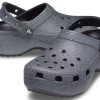 Crocs (WMNS) Classic Platform Glitter II Clog “Zwart” 207770-001