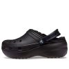 Crocs (WMNS) Classic Platform Lined Clog “Zwart” 207938-001