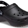 Crocs (WMNS) Classic Platform Lined Clog “Zwart” 207938-001