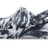 Crocs (WMNS) Classic Platform Marbled Clog “Zwart Wit” 207176-066