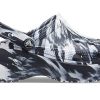 Crocs (WMNS) Classic Platform Marbled Clog “Zwart Wit” 207176-066