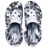 Crocs (WMNS) Classic Platform Marbled Clog “Zwart Wit” 207176-066