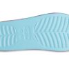 Crocs (WMNS) Classic Platform Palm Print Slide “Blauw Multi-Kleur” 208607-4NQ