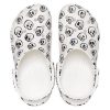 Crocs (WMNS) Classic Skull Print Clogs “Wit Zwart” 208993-103