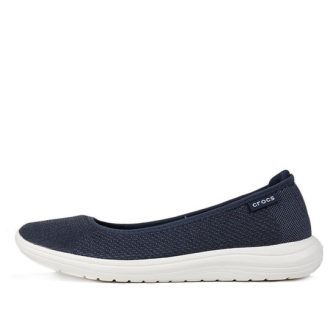 Crocs (WMNS) Comfortabele ademende retro Athleisure Casual sportschoen blauw 205880-462