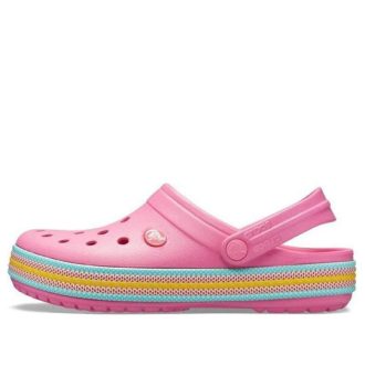 Crocs (WMNS) Crocband Beach Roze Sandalen 205889-669