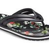 Crocs (WMNS) Crocband Flowers slippers zwart 206101-0FF