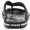 Crocs (WMNS) Crocband Flowers slippers zwart 206101-0FF