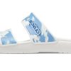 Crocs (WMNS) CrocsAndere sportpantoffels “Wit Blauw” 207248-100