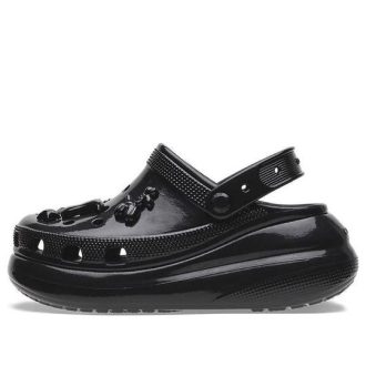 Crocs (WMNS) Crush High Shine Clogs “Zwart” 209285-001