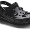 Crocs (WMNS) Crush High Shine Clogs “Zwart” 209285-001