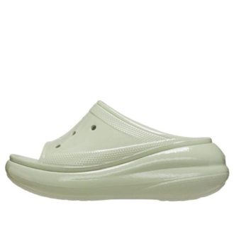 Crocs (WMNS) Crush High Shine Slides “Lichtgroen” 209648-3VS