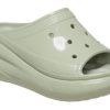 Crocs (WMNS) Crush High Shine Slides “Lichtgroen” 209648-3VS