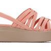 Crocs (WMNS) Dikke Zool Gezellige Mode Sport Roze Sandalen 206751-6RL