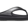 Crocs (WMNS) Dikke Zool Zwarte Pantoffels 206919-001
