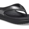 Crocs (WMNS) Dikke Zool Zwarte Pantoffels 206919-001