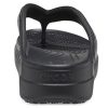 Crocs (WMNS) Dikke Zool Zwarte Pantoffels 206919-001