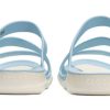 Crocs (WMNS) Flat Heel Sportsloffen Blauw 203998-4JQ