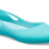 Crocs (WMNS) Flat ice blue sandalen 16265-4DJ
