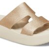 Crocs (WMNS) Getaway Platform H-Strap Sandalen “Wit Bruin” 209667-160