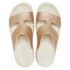 Crocs (WMNS) Getaway Platform H-Strap Sandalen “Wit Bruin” 209667-160