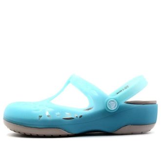 Crocs (WMNS) ijsblauwe sandalen “Blue Gold” 204939-4CW