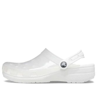 Crocs (WMNS) Jelly Crocs Transparante Unisex Witte Sandalen 206908-100