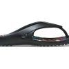 Crocs (WMNS) Kadee 2 Printed Flip Minimalistic Casual Flip-Flops Zwart 206866-001