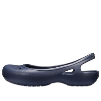 Crocs (WMNS) Kadee Flat Deep Blue Sandalen 205077-410