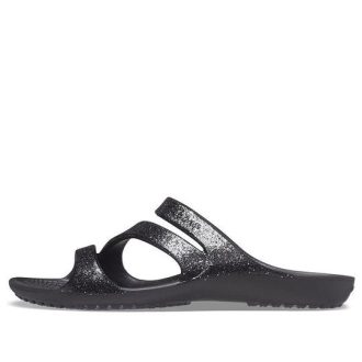 Crocs (WMNS) Kadee II Glitter Sandalen “Zwart” 207315-001