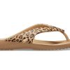 Crocs (WMNS) Kadee ll Leopard Print Flip-Flops Bruin 206398-98R