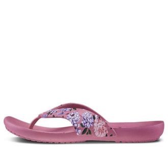 Crocs (WMNS) Kadee Printing Flip-Flops Roze 206190-9A5