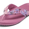 Crocs (WMNS) Kadee Printing Flip-Flops Roze 206190-9A5