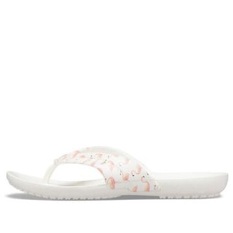 Crocs (WMNS) Kadee Zomerslippers Wit 206190-6J0