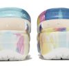 Crocs (WMNS) Klassieke klomp wolken Tie Dye print lichtgewicht comfortabele sportsandalen roze blauw 207151-94S